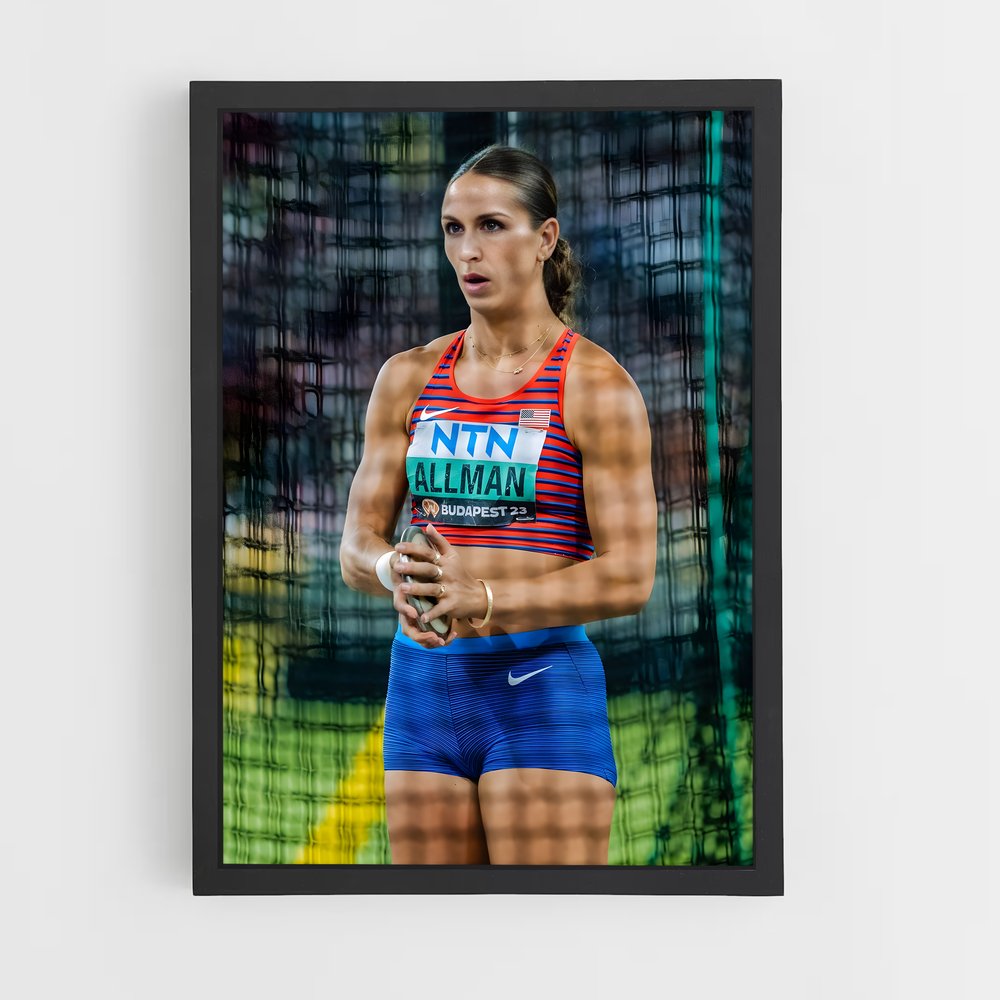 Poster Ace in Style – affiche Athlétisme (vue 2)